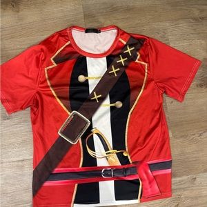 Men’s pirate costume shirt